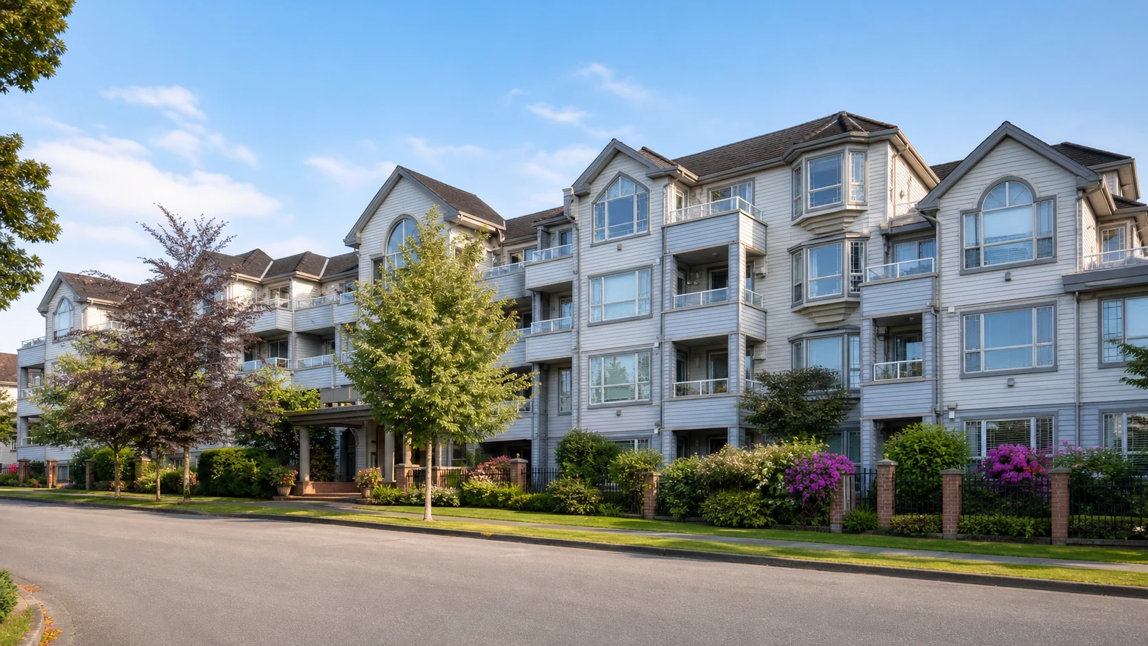 architectural promotional rendering of Sovereign Manor at 7326 Antrim Avenue