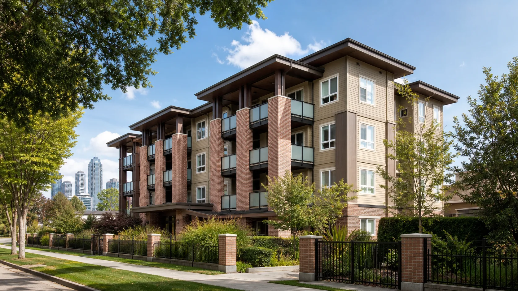 original architectural promotional rendering of Subora at 6875 Dunblane Avenue